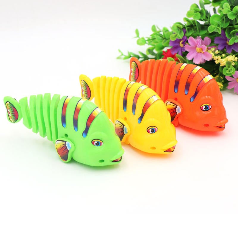 🐟Wind-Up Wiggle Fish Toy