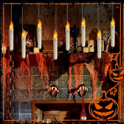 👻👻Flameless Candles with Magic Wand Remote 🔥