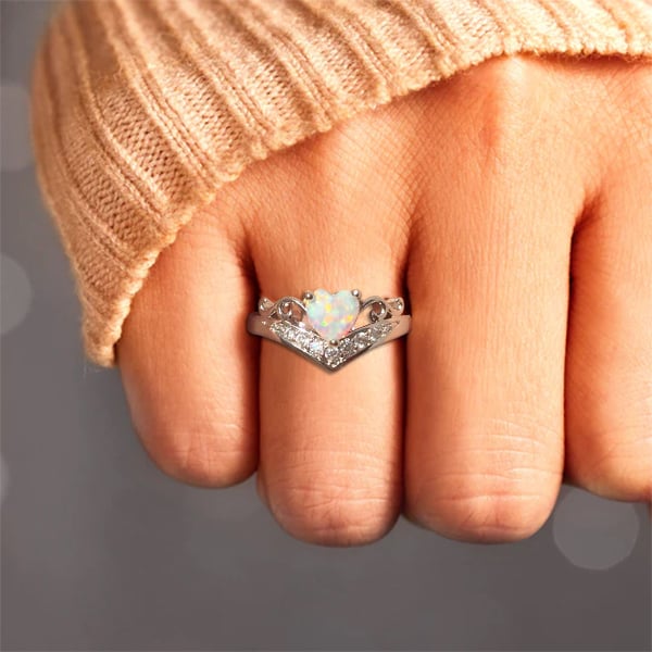 🎁Self Love Spinner Heart Ring 💖