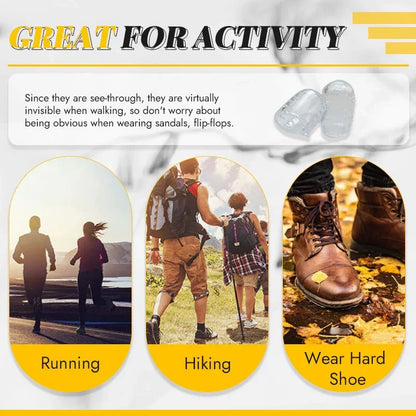 🔥 Silicone anti-friction toe protector