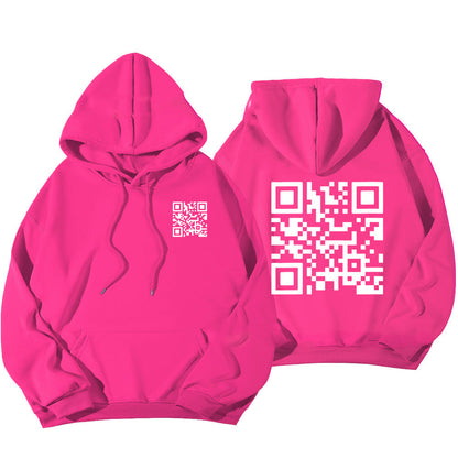 🎉Last Day 70% OFF🎉Funny FU QR Code Hoodie