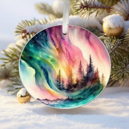 🌲2024 Christmas Gift 50% Off--2024 Northern Lights Christmas Ornaments