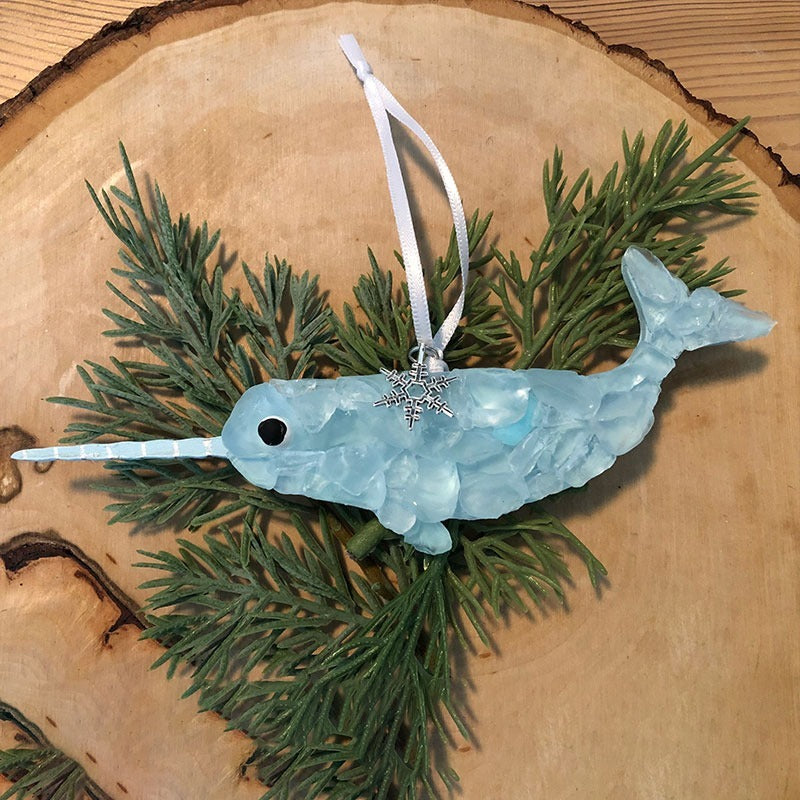 Sea Glass Christmas Ornament