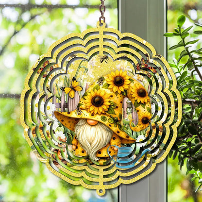 Spring Hot Sale🔥Painted rotating wind chime pendant
