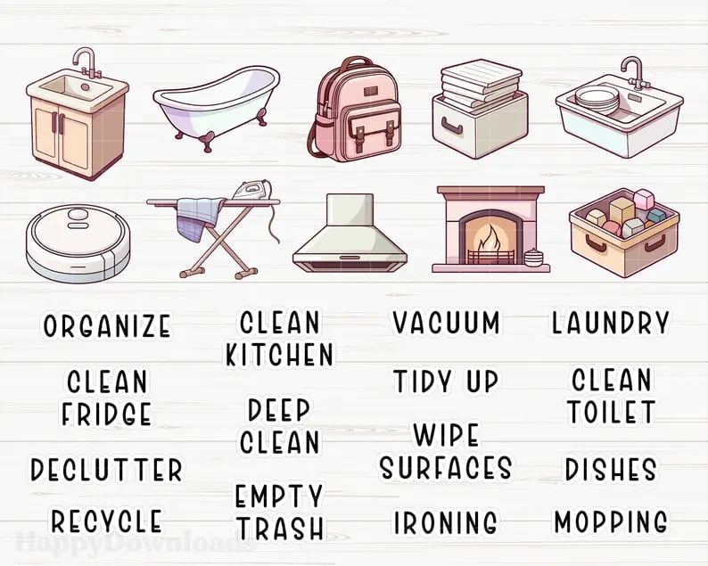 💕Cleaning & Organizing Toolkit