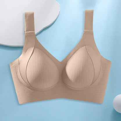 🔥Spring Hot Sale 49% OFF- Women's Ribbed Push Up Adjustable Wireless Bra