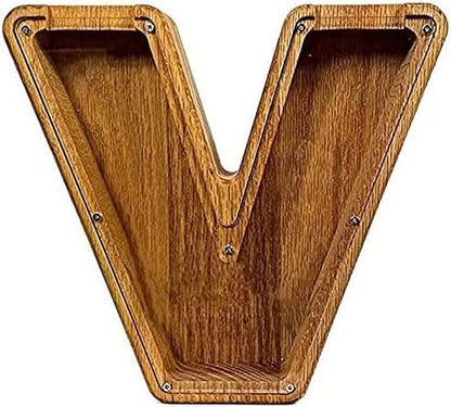 🔥Letter Piggy Bank-Wood Gift For Kids