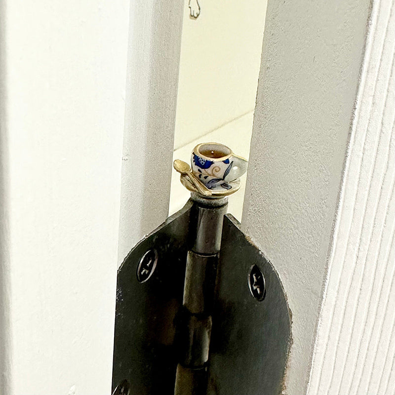 ☕Tea Set Hinge Decor