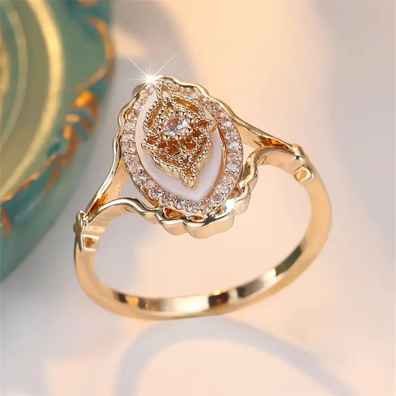 Vintage Luxury Blossom Ring💍