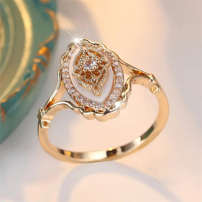 Vintage Luxury Blossom Ring💍