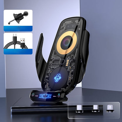 🎁2025 New Year Sale 49% OFF🔥15W Infrared Auto-sensing Wireless Fast Charging Car