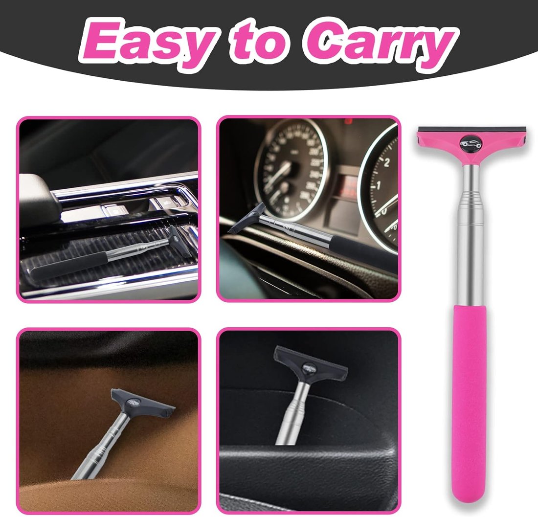 Rearview mirror wiper