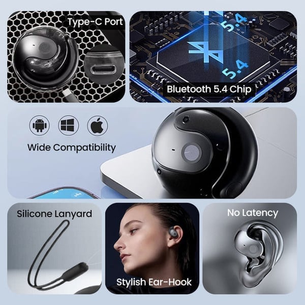 🔥LAST DAY SALE 49% OFF🔥AI Translation Wireless OWS Bluetooth Earphones [On Sale & Quick Ship!]