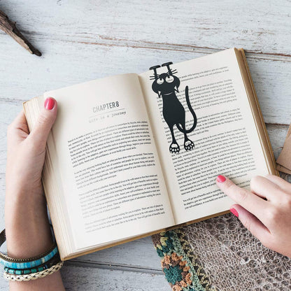 😸Funny Cat Bookmark- Locate Reading Progress With Cute Cat Paws🐾