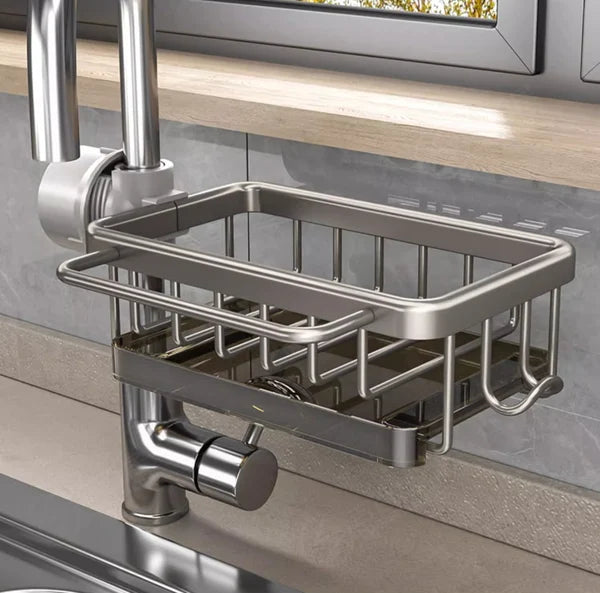 🔥(2024 New Arrival-48% OFF)🔥👨‍🍳Kitchen Sink Faucet Organizer