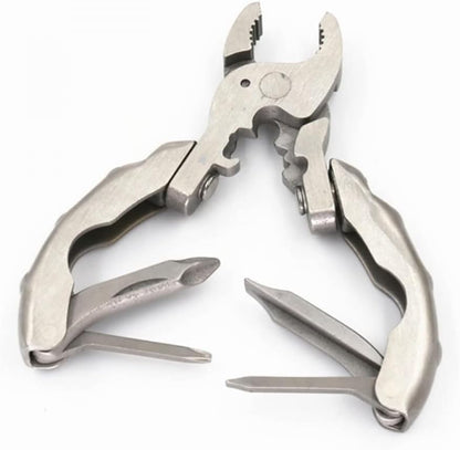 Mini multifunctional tool. 9-in-1 multifunctional pliers screwdriver pocket tool🛠️