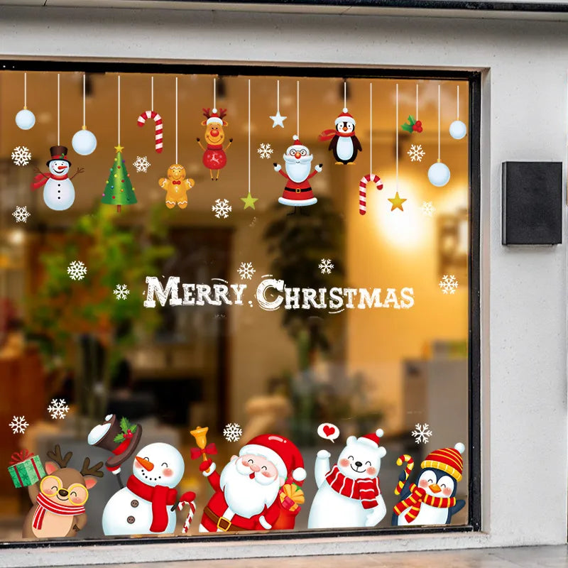 ❄Christmas Window Decals