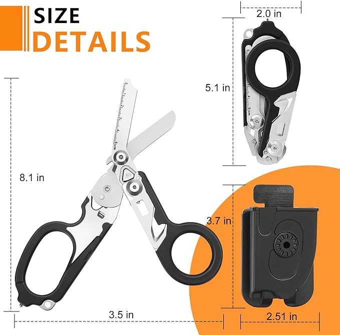🔥Tactical Folding Scissors Tools