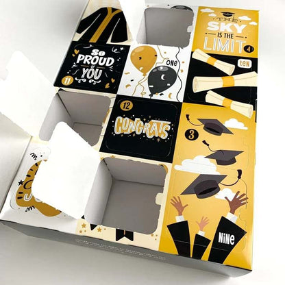 🎓️Fill it Yourself Empty Graduation Gift Packaging, 12 Days of Graduation Gifts, Congratulations on your Graduation Gift Packaging