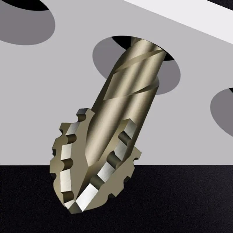 🔥Last Day 49% OFF✨Four-Edged Serrated Eccentric Drill