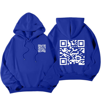 🎉Last Day 70% OFF🎉Funny FU QR Code Hoodie