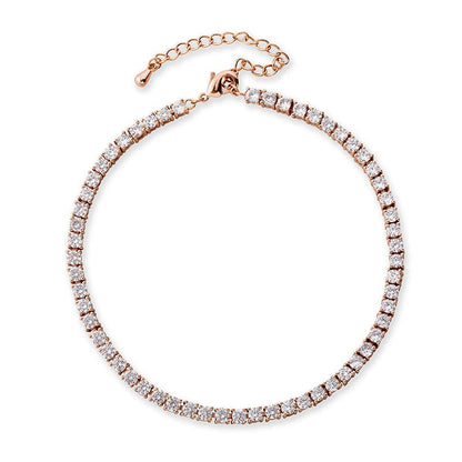 🔥Clear Stock Last Day 48% OFF 💥"Crystal' Tennis Necklace + Free Bracelet