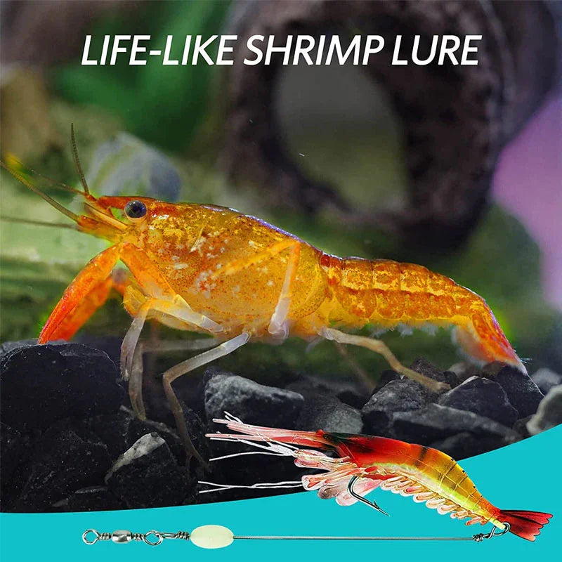 Simulation Soft Shrimp Bait