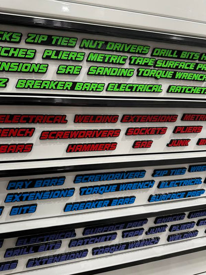 🎁Last Day Promotion 49% OFF🎁QRT Toolbox Drawer Tags