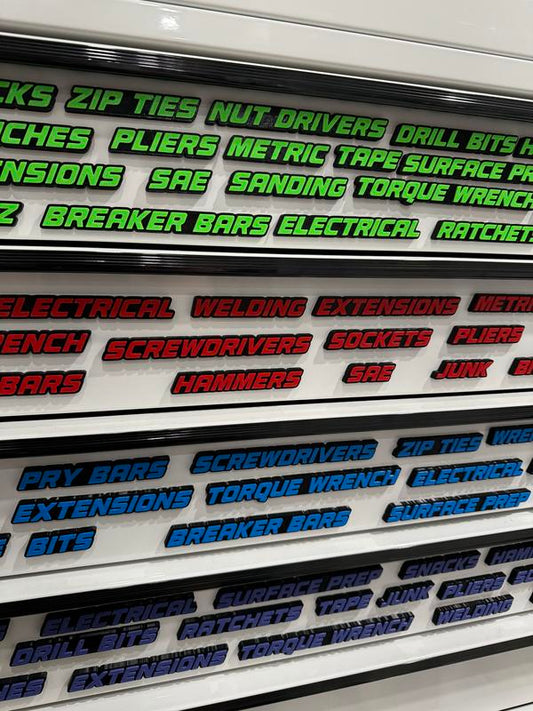 🎁Last Day Promotion 49% OFF🎁QRT Toolbox Drawer Tags