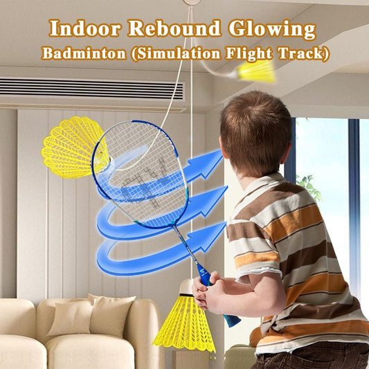 Luminous Badminton Single Training Device
