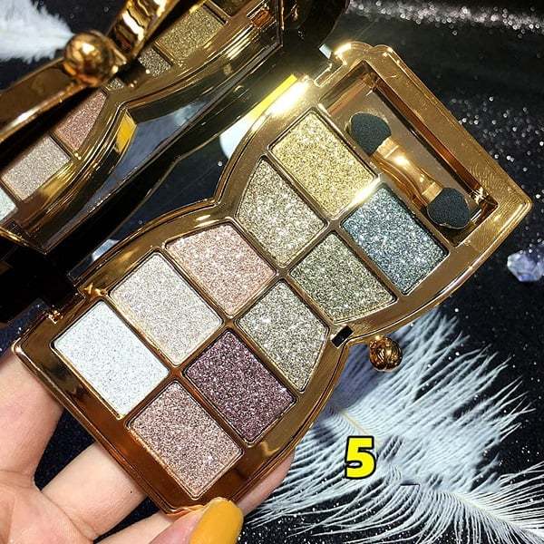 ✨10 Colors Sparkle Shimmer Eyeshadow Palette