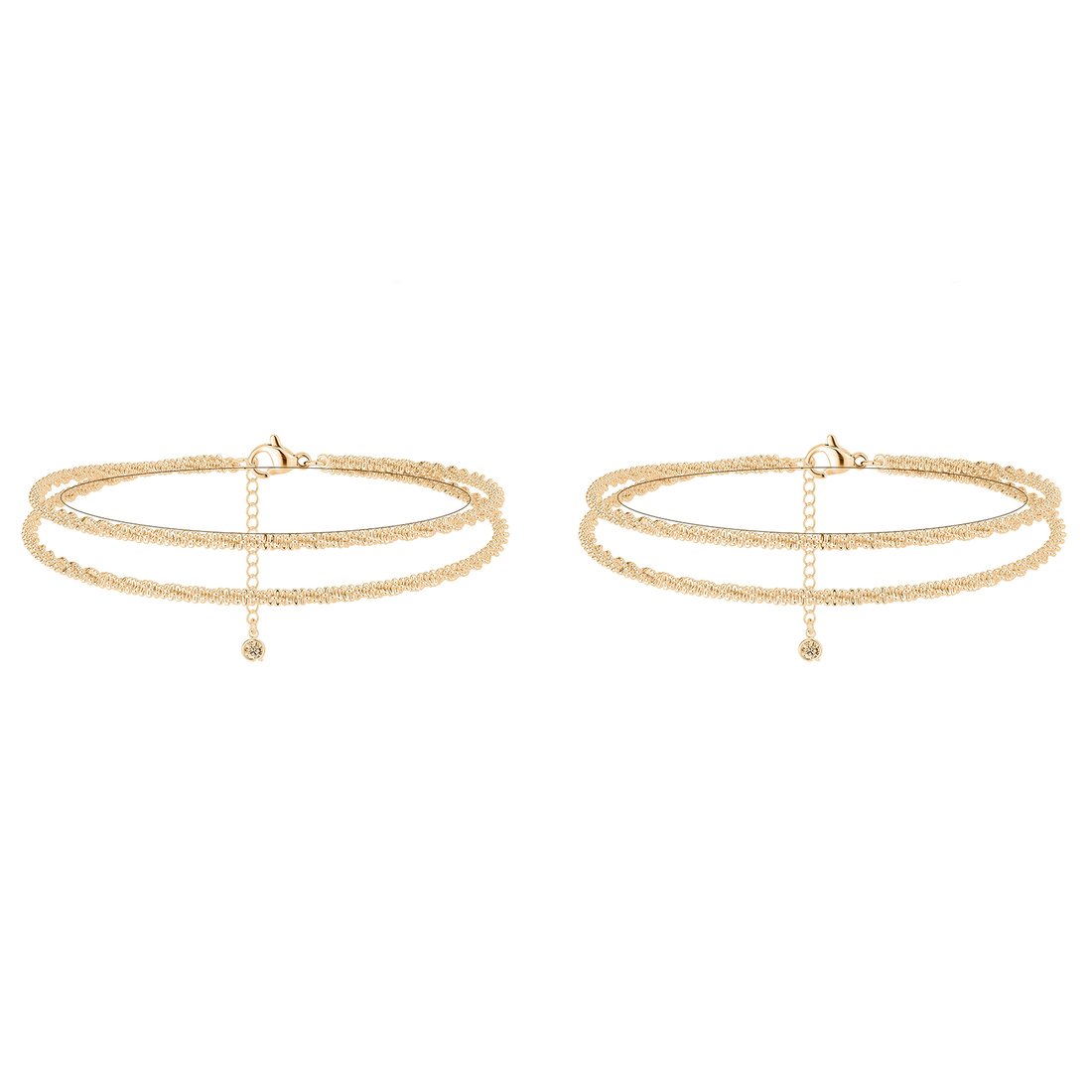 🎁Last Day Promotion 49% OFF🔥Dainty Layered Anklet For Women