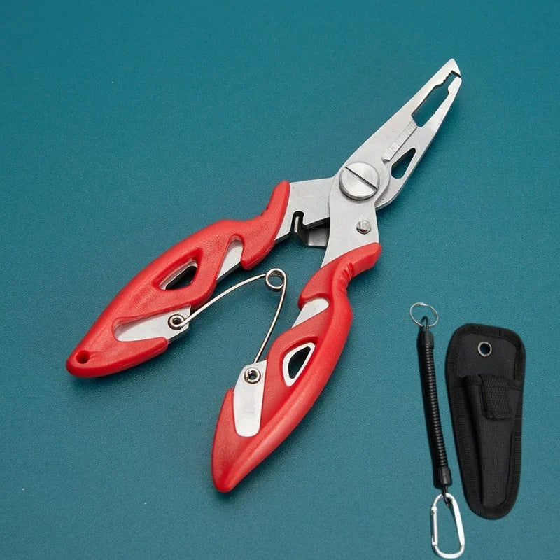 Multifunctional fishing pliers set（ Plier+Anti-drop cord+bag）