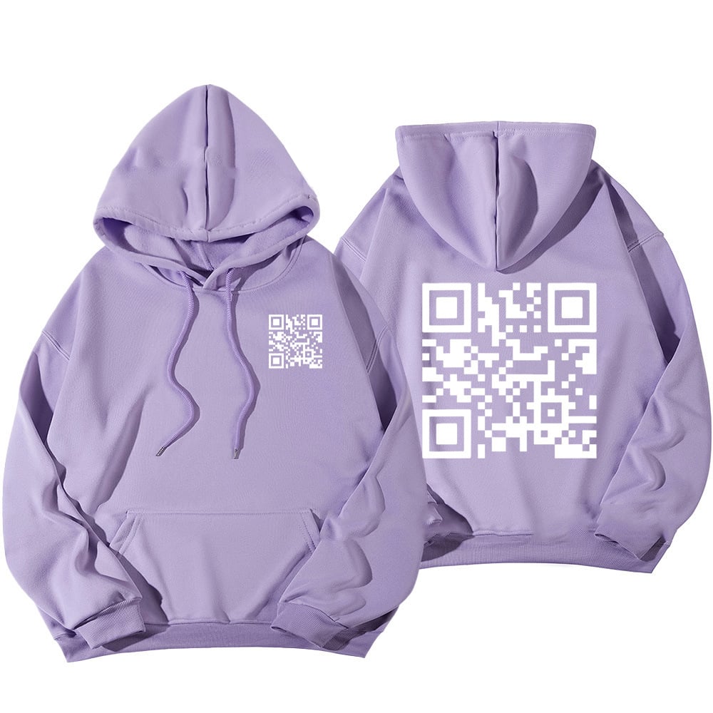 🎉Last Day 70% OFF🎉Funny FU QR Code Hoodie