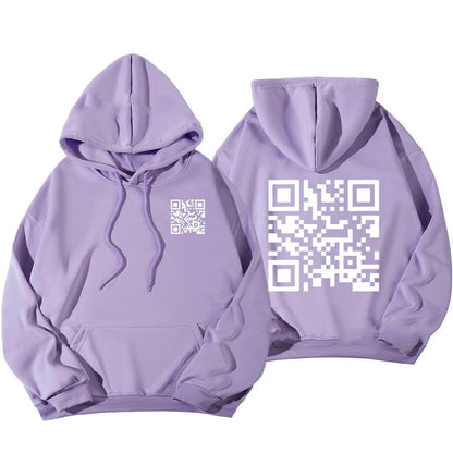 🎉Last Day 70% OFF🎉Funny FU QR Code Hoodie