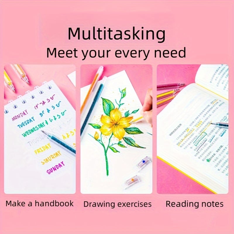 🎁2025 Hot Sale Now—Metallic Vibrant Sparkle Colorful Pen