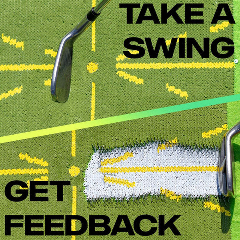 🔥Hot Sale-50% OFF— Golf Training Mat For Swing Detection Batting