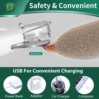 2-in-1 Pet Nail Grinder