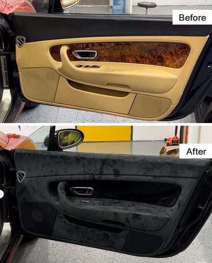 🔥Self-Adhesive Faux Suede Fabric for Automotive/ Home Repair/ DIY