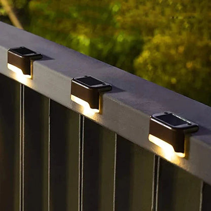 🔥Last Day 70% OFF🔥LED Solar Lamp Path Staircase Outdoor Waterproof Wall Light