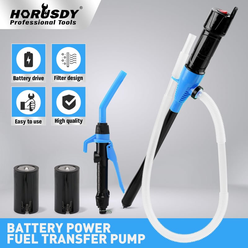 2025 Upgrade Portable Power Battery Pump