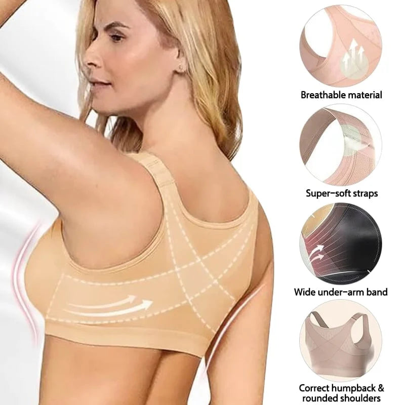 Adjustable Chest Brace Support Multifunctional Bra