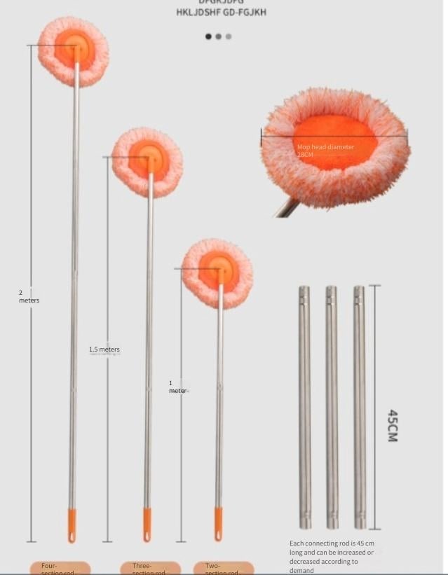 🔥BIG SALE 🔥🔥360° Rotatable Adjustable Cleaning Mop