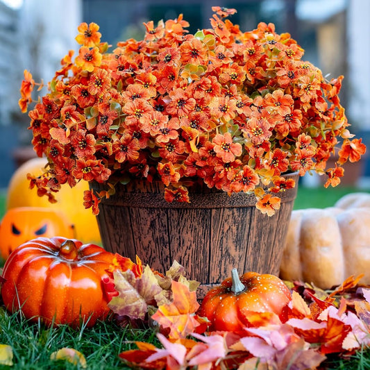 🔥Fall Hot Sale 49%OFF🍁Fall Artificial Flowers for Outdoors