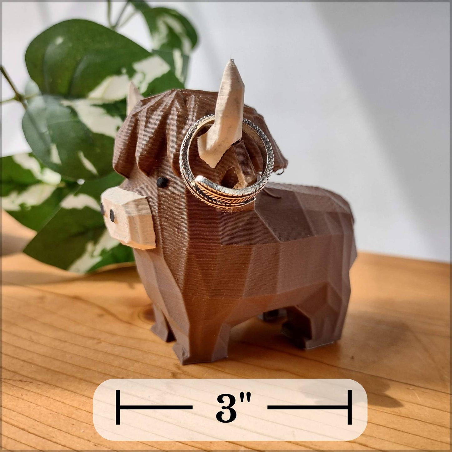 💍Highland Cow Ring Holder