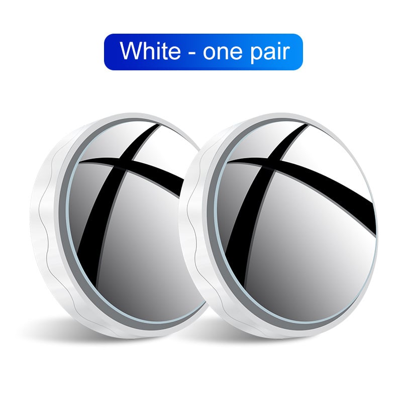 Suction Cup Car Convex Blind Spot Mirror (1 Set / 2 Pcs)