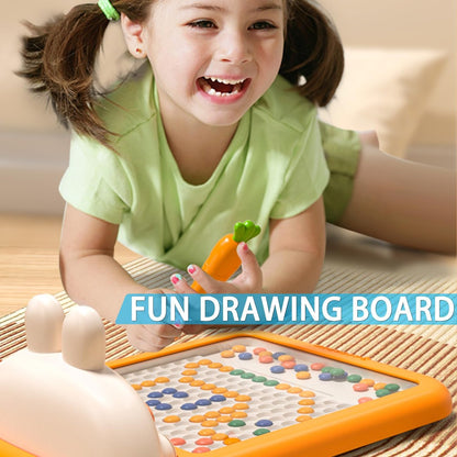 💝Montessori Educational Toys💝-Fun Dot Art Magnetic Bead Drawing Board
