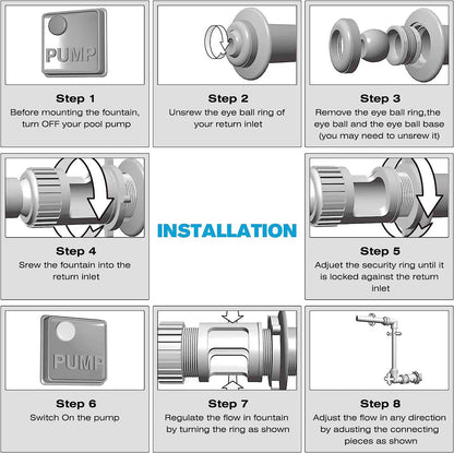 ☀️Summer Hot Sale 49% OFF🌊Pool Fountain Stand