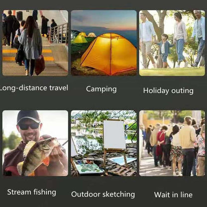 🔥Last Day Promotion 49% OFF-2025 Upgraded Heavy-Duty Collapsible Portable Stool