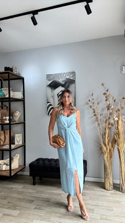 Versatile Tie-Front & Tie-Back Dress